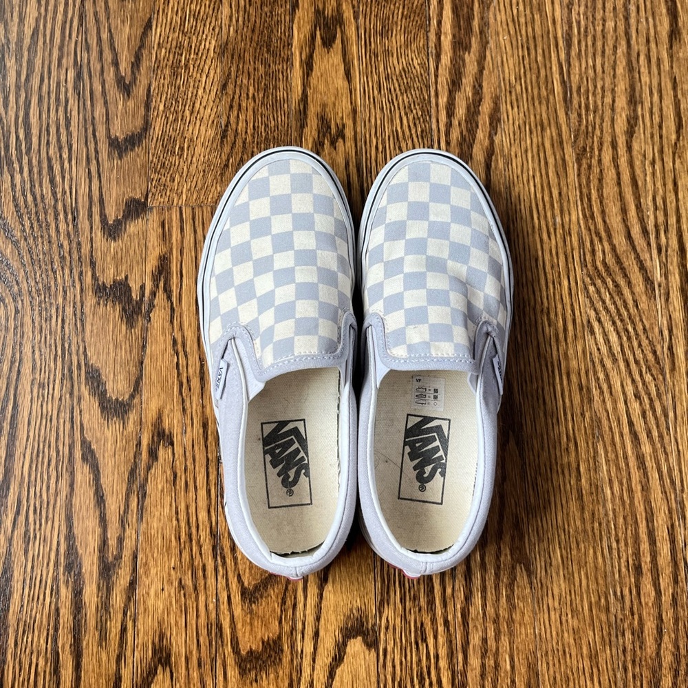 Checkered Vans